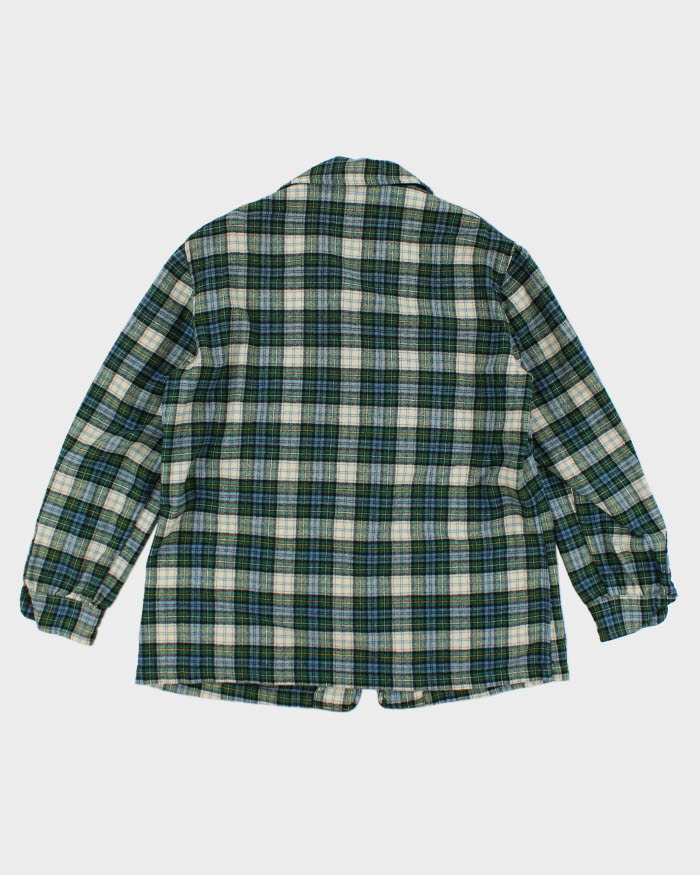 Vintage 70's Pendleton Double Breasted Wool Shirt - M