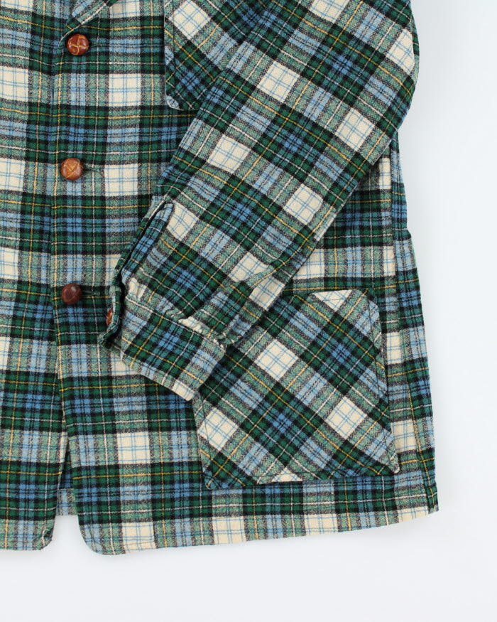 Vintage 70's Pendleton Double Breasted Wool Shirt - M