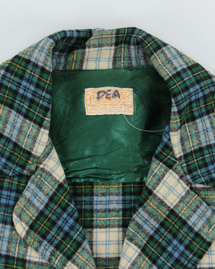 Vintage 70's Pendleton Double Breasted Wool Shirt - M