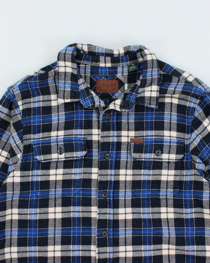 Vintage Orvis Heavyweight Flannel Shirt - L