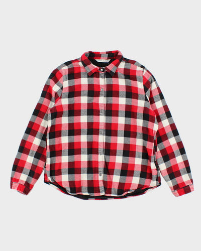 Vintage Woolrich Popper Button Flannel Shirt - M