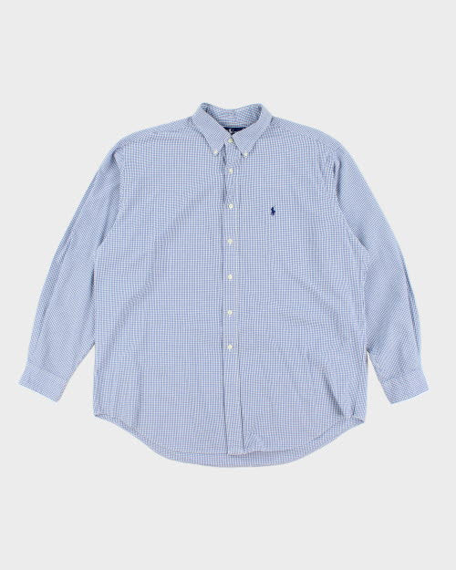 Ralph Lauren Check Seersucker Shirt - XL