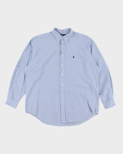Ralph Lauren Check Seersucker Shirt - XL