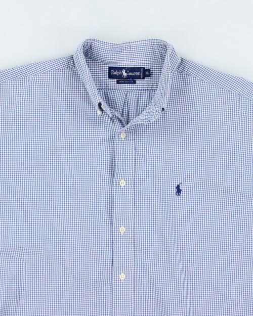 Ralph Lauren Check Seersucker Shirt - XL