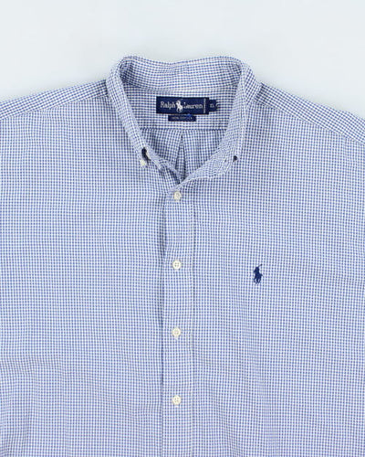 Ralph Lauren Check Seersucker Shirt - XL