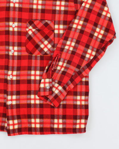 Vintage Iron Wear Check Shirt - XL