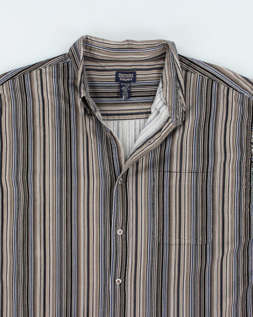 Denver Hayes Corduroy Stripe Shirt - XL