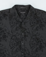 Michael Brandon Striped Pattern Shirt - XL