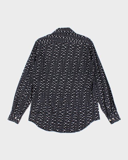 Y2k 00s Etro Polka Dot Shirt - M