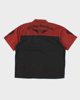 Harley Davidson Embroidered Shirt - XL