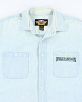 Harley Davidson Denim Shirt - L
