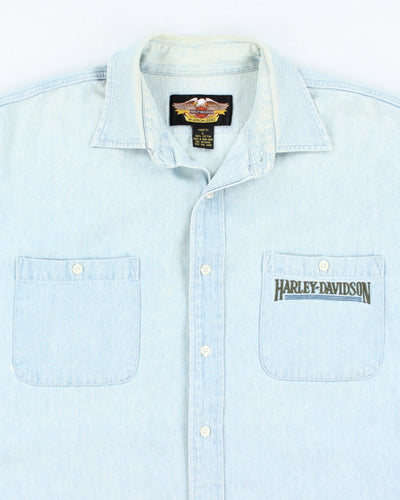 Harley Davidson Denim Shirt - L