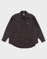 Vintage 90's Wrangler Heavyweight Snap Button Shirt - XL