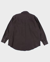 Vintage 90's Wrangler Heavyweight Snap Button Shirt - XL