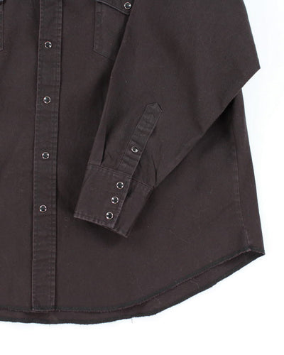 Vintage 90's Wrangler Heavyweight Snap Button Shirt - XL