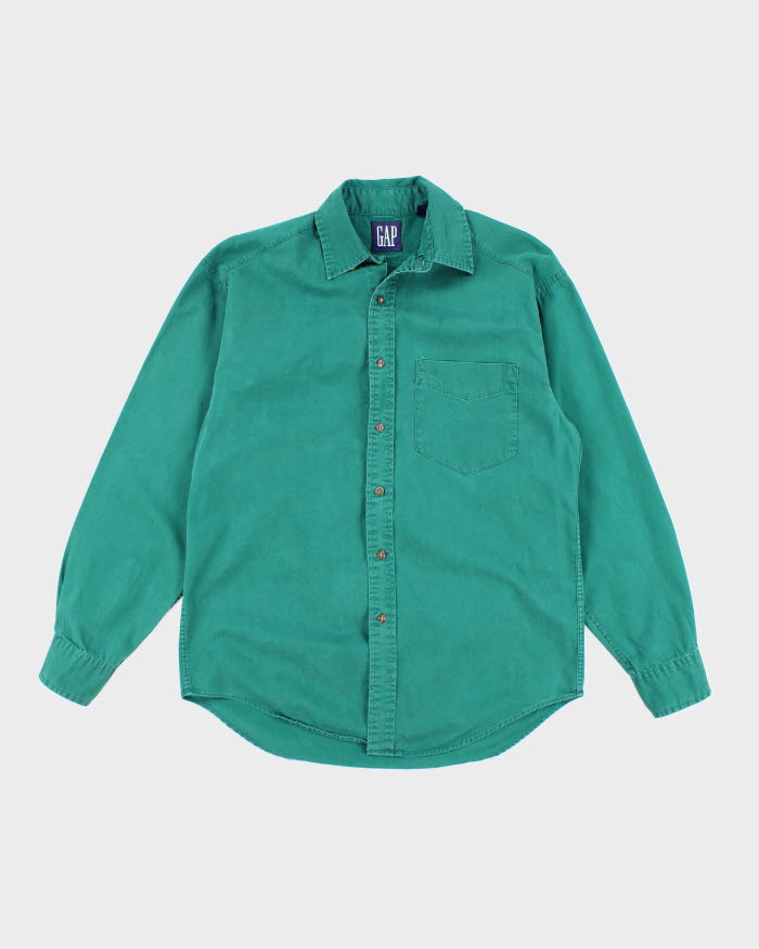 Vintage 90's GAP Heavyweight Button Up Shirt - S