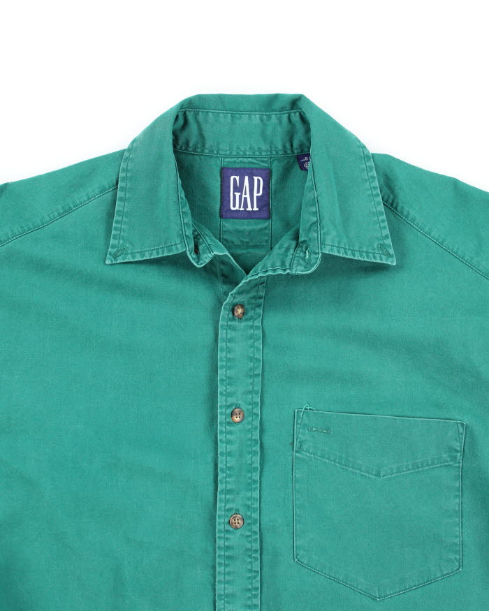 Vintage 90's GAP Heavyweight Button Up Shirt - S