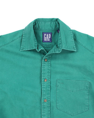 Vintage 90's GAP Heavyweight Button Up Shirt - S