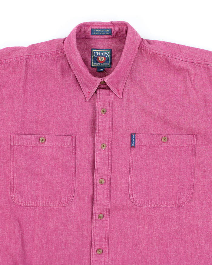 Vintage 90's Chaps Ralph Lauren Button Up Shirt - XL
