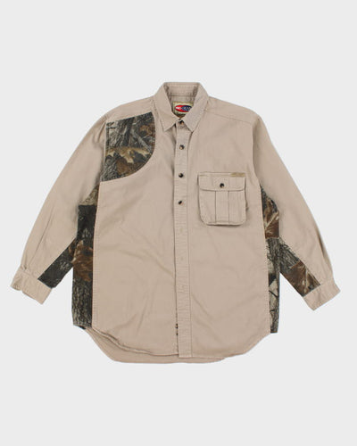 Vintage 90's Pro Gear Real Tree Camouflage Button Up Shirt  - L
