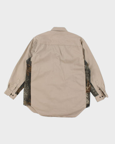 Vintage 90's Pro Gear Real Tree Camouflage Button Up Shirt  - L
