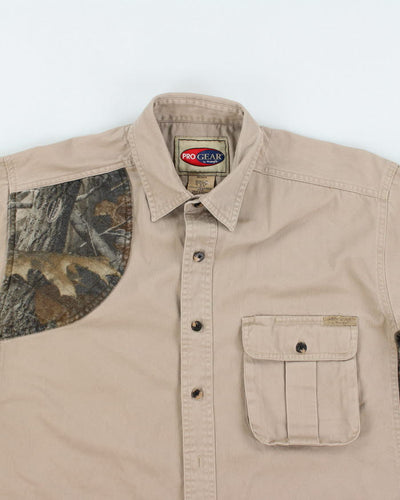 Vintage 90's Pro Gear Real Tree Camouflage Button Up Shirt  - L