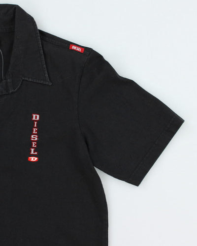 Y2k 00s Vintage Diesel Short Sleeve Shirt - S