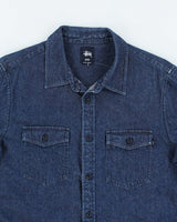 Stussy Denim Long Sleeve Shirt - M
