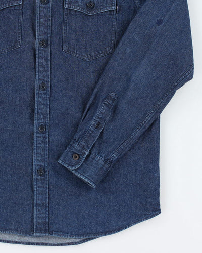 Stussy Denim Long Sleeve Shirt - M