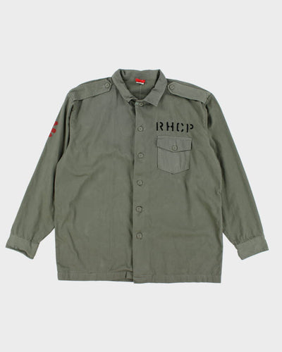 Vintage Bravado Red Hot Chilli Peppers Military Shirt - XL