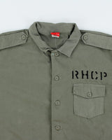 Vintage Bravado Red Hot Chilli Peppers Military Shirt - XL