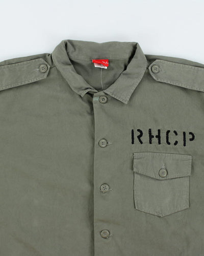 Vintage Bravado Red Hot Chilli Peppers Military Shirt - XL