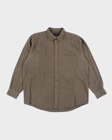 Vintage 2000's Denver Hayes Plaid Flannel Shirt - XL
