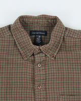 Vintage 2000's Denver Hayes Plaid Flannel Shirt - XL