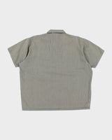 Vintage Ben Davies Short Sleeve Quarter Zip Shirt - XL