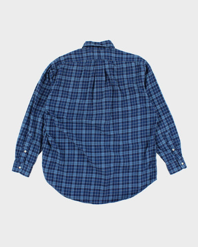 Vintage 90's Ralph Lauren Oversized Flannel Shirt - M