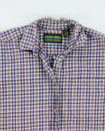 Vintage 90's Hazel Creek Flannel Shirt - M