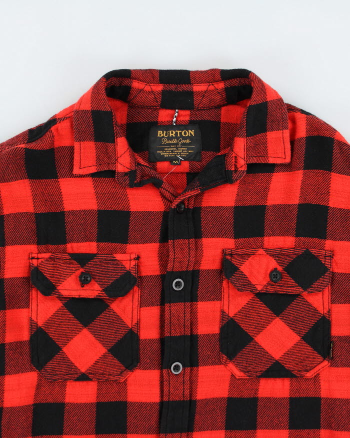 Vintage 90's Burton Heavyweight Flannel Shirt - M