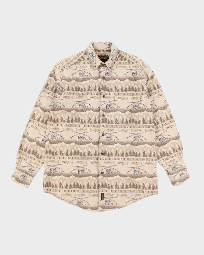Vintage Woolrich Pattern Heavyweight Shirt - M