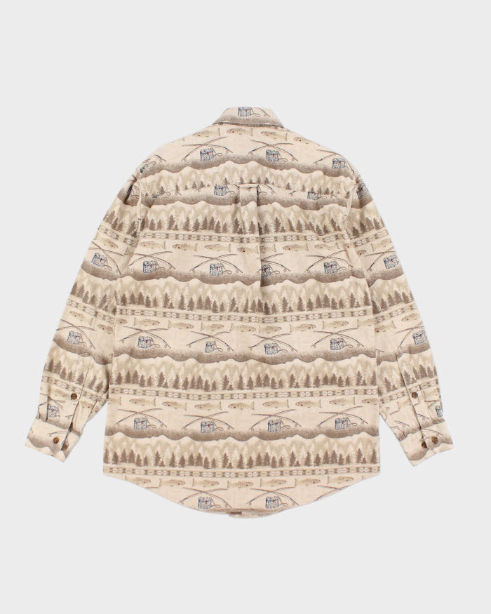 Vintage Woolrich Pattern Heavyweight Shirt - M