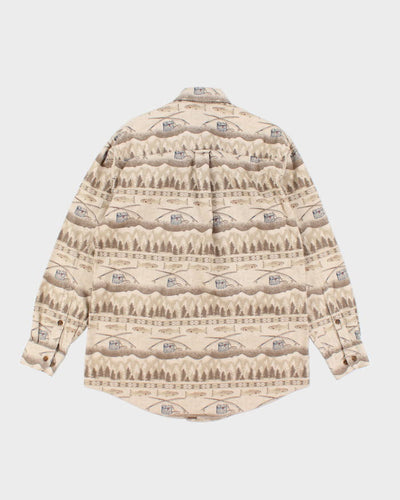 Vintage Woolrich Pattern Heavyweight Shirt - M
