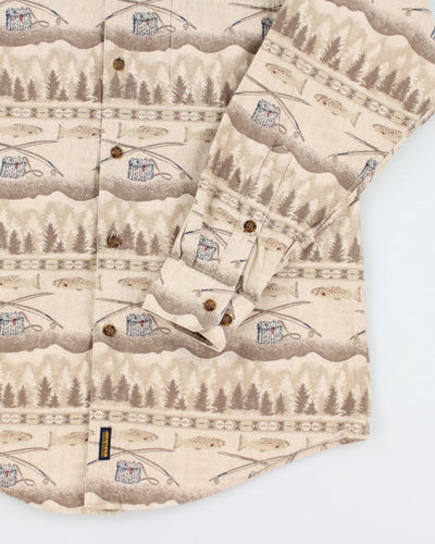 Vintage Woolrich Pattern Heavyweight Shirt - M
