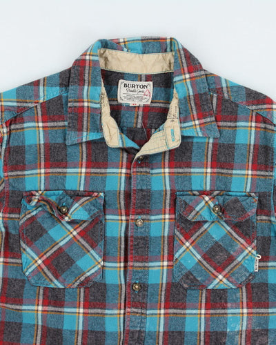 Vintage 90's Burton Durable Goods Flannel Shirt - M