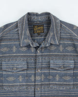 Vintage 90's Lucky Brand Snap Button Heavyweight Flannel Shirt - XL