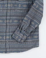 Vintage 90's Lucky Brand Snap Button Heavyweight Flannel Shirt - XL