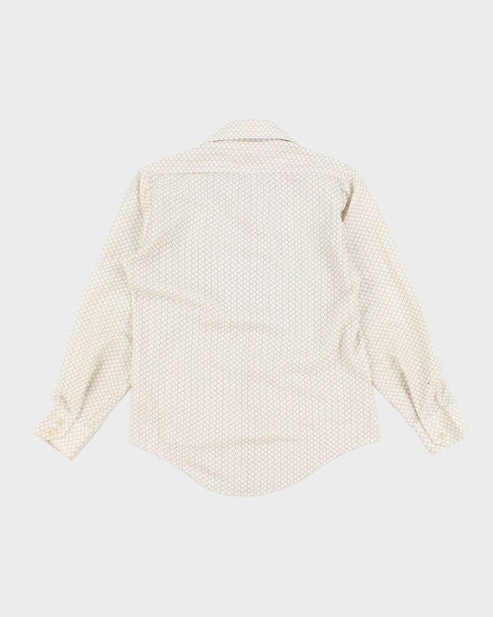 Vintage 70s Pariani Pattern Long Sleeve Shirt - S