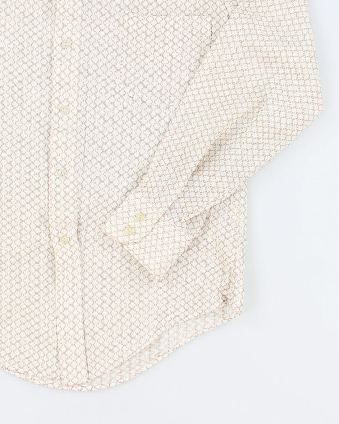 Vintage 70s Pariani Pattern Long Sleeve Shirt - S