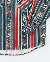 Vintage 90's Carhartt Patterned Flannel Shirt - L