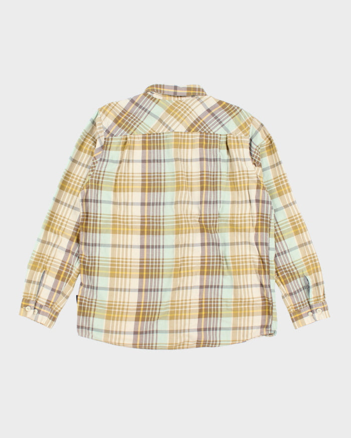 Vintage Patagonia Striped Flannel Shirt - L