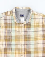 Vintage Patagonia Striped Flannel Shirt - L